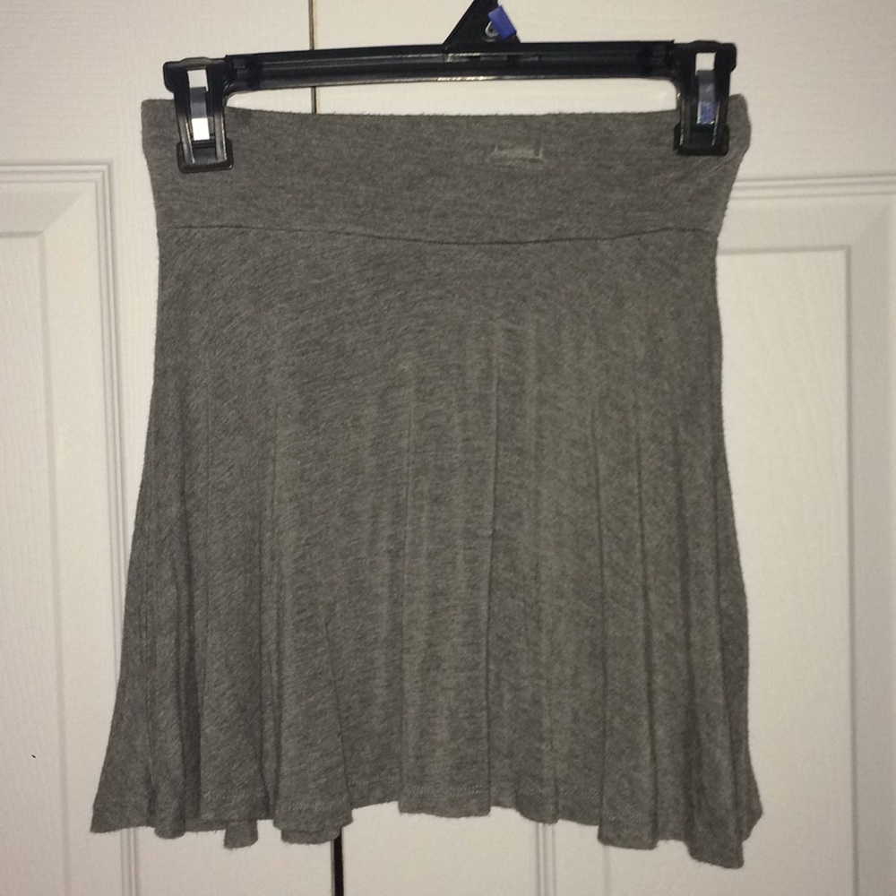 Gray skater skirt